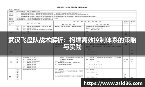 武汉飞盘队战术解析：构建高效控制体系的策略与实践